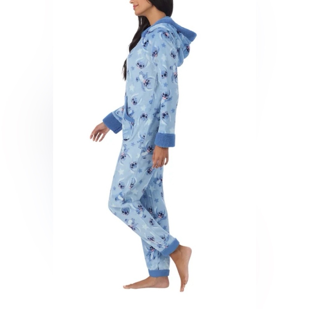 Disney Blue Stitch Pajama Onesie - Picture 3 of 8